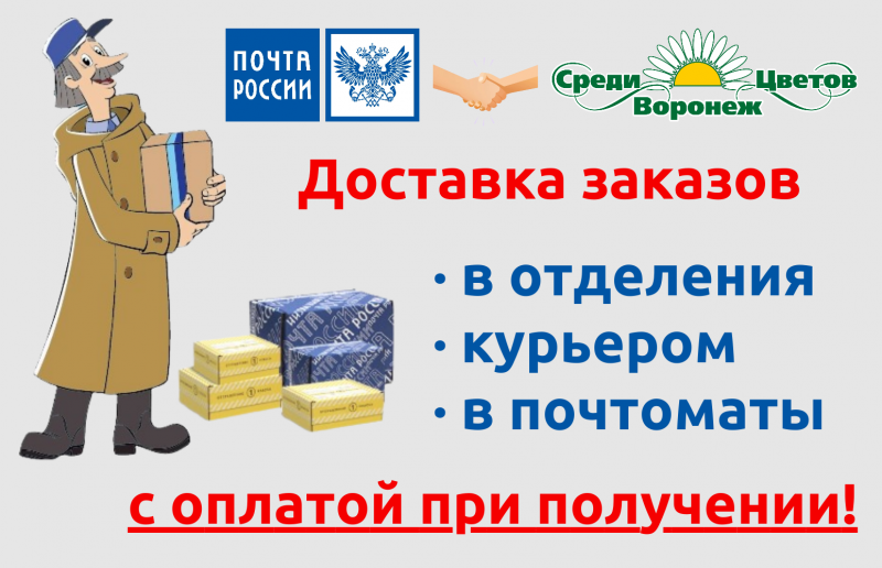 Отправляем заказы Почтой России!
